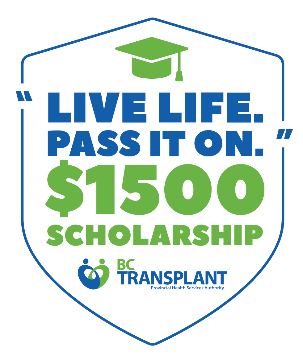 Live Life Pass it On $1500 Scholarship Badge